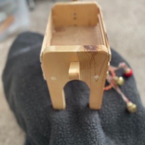 Handmade WOODEN REINDEER PLANTER BOX - Picture 4 of 7